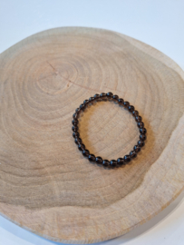 Rookkwarts kogelarmband