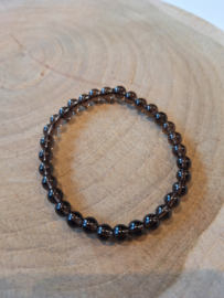 Rookkwarts kogelarmband
