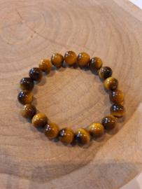 Tijgeroog kogelarmband