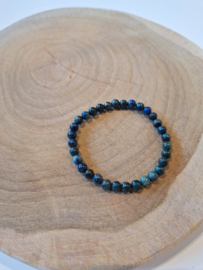 Malachiet chrysocolla kogelarmband