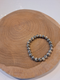 Dalmatiër jaspis kogelarmband