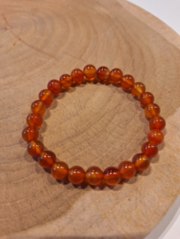 Carneool kogelarmband