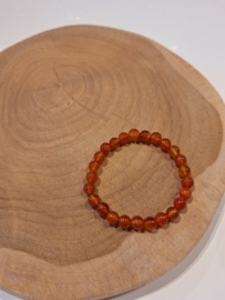 Carneool kogelarmband