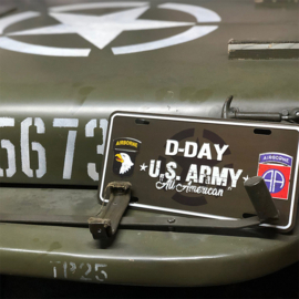 Kentekenplaat D-Day Allied Star