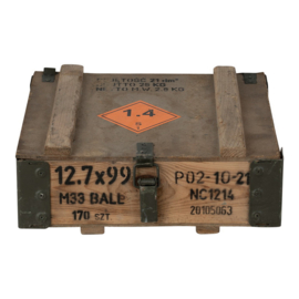 Houten legerkist #1 40X36X15CM