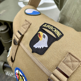 Canvas tas WO II emblemen
