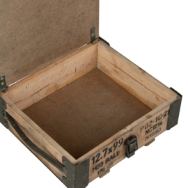 Houten legerkist #1 40X36X15CM