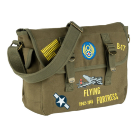 Canvas shoulder bag B-17 Flying Fortress