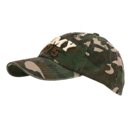 Baseball cap stonewashed Army 1775