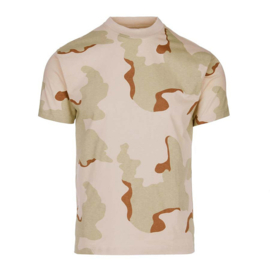 T-shirt Fostee camouflage (Woestijn)