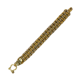 Paracord camo skull beard 8 inch JYFPB09