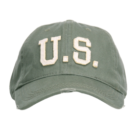 Baseball cap stonewashed US