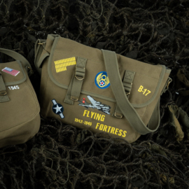Canvas shoulder bag B-17 Flying Fortress