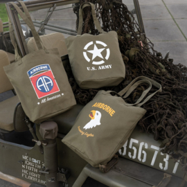 Canvas tas 82nd Airborne Division
