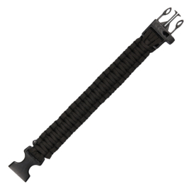 Paracord whistle buckle 9 inch JYFPB08