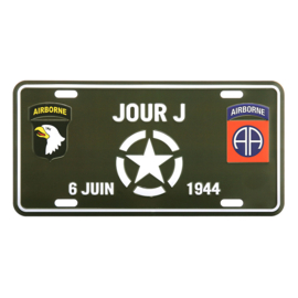 Kenteken Jour J 6 juni 1944