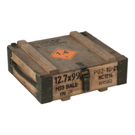 Houten legerkist #1 40X36X15CM