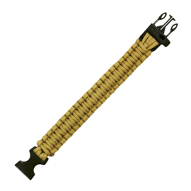Paracord whistle buckle 9 inch JYFPB08