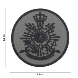 Patch 3D PVC Corps Marines grijs #1098