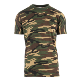 T-shirt Fostee camouflage (Bos)