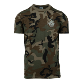 WWII-serie T-shirt Allied Star - Willy jeep (Bos)