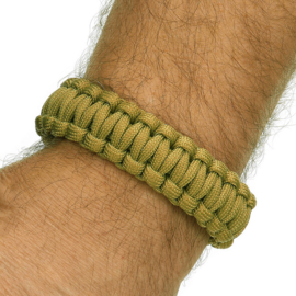 BCB Paracord iron buckle 9 inch coyote CM074C