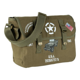 Canvas shoulder bag Willys USA