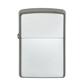 Zippo aansteker reg satijn chroom