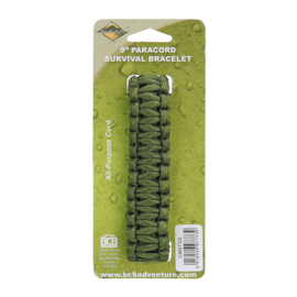 BCB Paracord 9 inch groen CM073G
