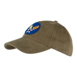 Baseball Cap Brushed USAAF bruin