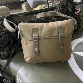 Canvas shoulder bag US style (Green)