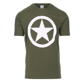 T-shirt Geallieerde ster (Groente)