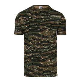 T-shirt Fostee camouflage (Tijger)