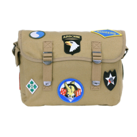 Canvas tas WO II emblemen