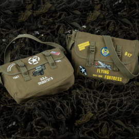Canvas shoulder bag B-17 Flying Fortress