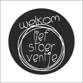 Welkom. lief stoer ventje