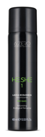 6.Zero He.She 1 Ecological Hairspray - No Gas - 400 ml