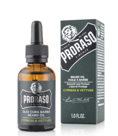 Proraso Cypress & Vetyver Beard Oil - 30 ml