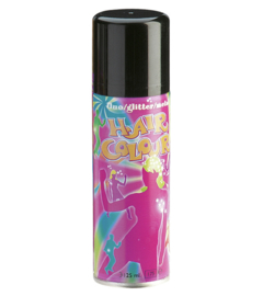 Haarkleurspray Sibel Metal - Zwart - 125 ml