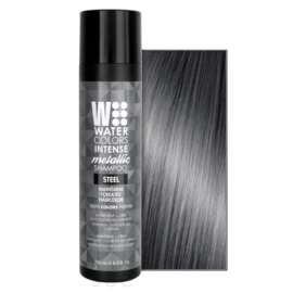 Watercolors Intense Metallic Shampoo - Steel - 250 ml