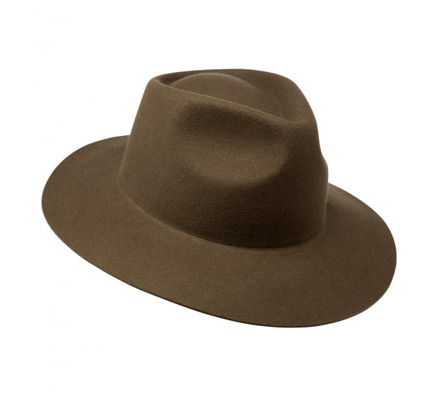 Fedora Hoed Charley Marron by Bronté Hats