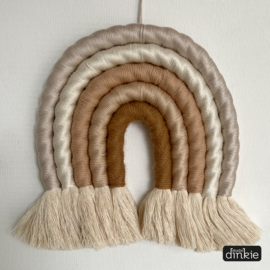 Regenboog hanger | Cosy beige