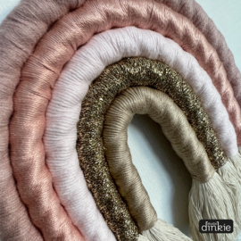 Regenboog hanger | Rosé Gold