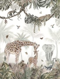 Dekbedovertrek Jungle Wereld