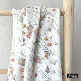 Swaddle Flowers and Butterflies