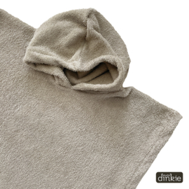 Poncho  |  licht taupe