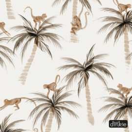 Teddy deken | Palms and monkeys