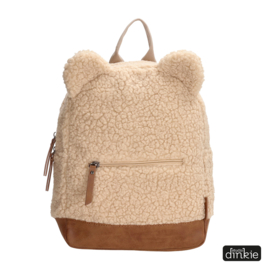 Teddy rugzak met oortjes | beige