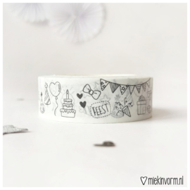 Washi tape  |   Feest-print