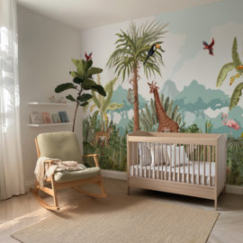 Behang Jungle Tropisch Summer